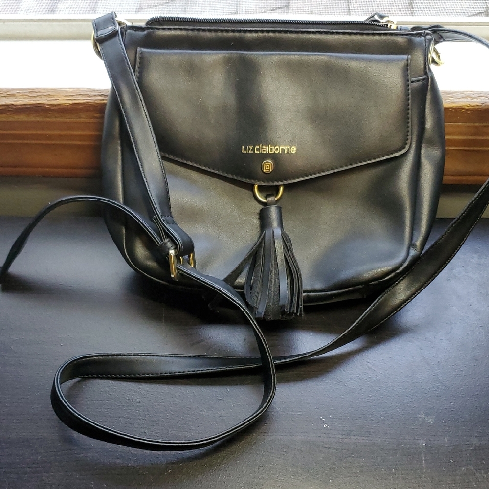 Liz Claiborne Black Crossbody Bag